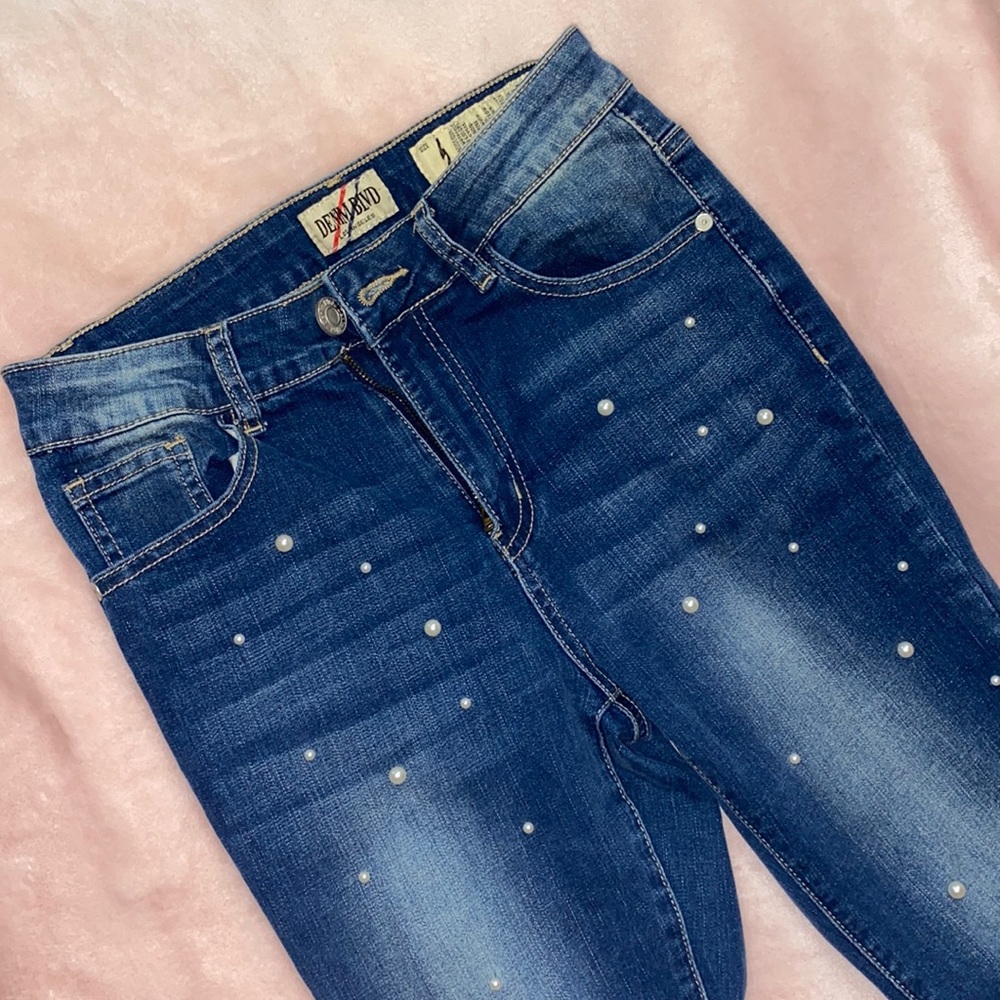 high rise jeans